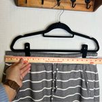 Torrid | Gray Skirt Knee-Length Smocked Tie Front 1 Stretch Comfort Photo 5