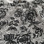 Zenana Outfitters The Arte by Black White Lace Zip Front Bustier Corset Crop Top, size S Photo 8