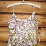 Mac Duggal  6153 Multicolor Sleeveless Floral Paillette Embellished Mesh Gown Photo 8