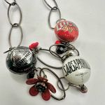 Sarsaparilla Summit and Lucky lager vintage bottle cap necklace Photo 1