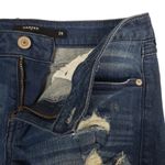 Harper Heritage Womens 26 Embroidered Patchwork Distressed Denim Shorts Photo 7