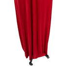 Jay Godfrey Halter‎ Neck Jersey Red Maxi Dress Gown Racerback Size 8 Photo 4