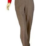 Sag Harbor BROWN, RED AND CREAM CHECK TROUSER PANTS (14) Photo 0