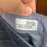 Gap  Real Straight Dark Wash Low Rise Jeans Size 31 Photo 3