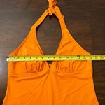 Tommy Bahama  orange halter mini dress size S Photo 9