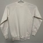 NWT Elegant Cream Vtg Crewneck Sweater Made in USA 80s Photo 5