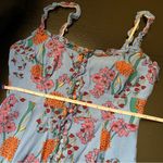 ASTR The Label Women’s Blended Blue Floral Midi Dress Small Photo 13