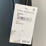 Good American  Scuba Drawstring Shorts Black 8 equals 5X Photo 4