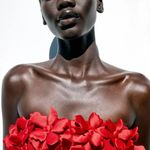 ZARA  Red Strapless midi fitted bodycon Dress evening wedding party  Photo 7