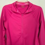 Juicy Couture  Full Zip Magenta Activewear Yoga Jacket Size Medium Photo 2