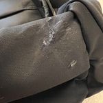 Black Nylon Backpack with Gold Hardware Photo 12