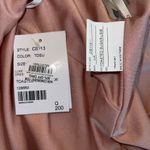 Elegant New Dessy Collection Cynthia & Sahar Stretch Satin Gown! Pink Size L Photo 4