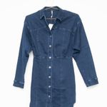 Free People - Amber Denim Dress. Photo 10