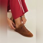 Reformation Terra Suede Low Top Lace Up Sneakers Photo 1