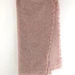 LC Lauren Conrad Lauren Conrad Womens Scarf Wrap Square Fringe Sequins Blush Pink 48x48 Photo 0