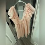 Shimmery Light Pink Dress SIZE SMALL Photo 1