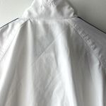 Kaelin Women's white 2 piece white with blue stripe sweatsuit size large Photo 5