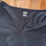 PINK - Victoria's Secret Black Long Sleeve Thong Bodysuit Photo 3