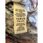 Free People Boho Off the Shoulder Floral Shorts Romper EUC Sz Lg Stretchy Crepe Photo 8