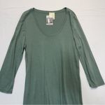 Sage Green Scoop Neck T Photo 2
