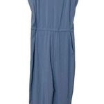 Athleta  Brooklyn Jumpsuit Cottage Blue 981021-03 Sleeveless Women’s Size 2 Photo 0