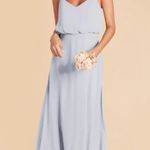 Birdy Grey  Elegant Dusty Blue Maxi Dress M Photo 0