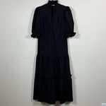 Pomander Place Tuckernuck Black Selena Maxi Dress Ruffle Tiered Women Size XS Photo 1