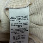 Free People  We The Free Yellow Ribbed Knit Short Sleeve Button Up Crop Top Sz XS Photo 3