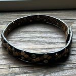 NWOT Black and Silver Gemmed Faux Leather Chocker Necklace Photo 2