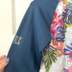 Reel Legends Quarter Zip Rash Guard Sz M Blue Size M Photo 2