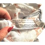 ZARA  Floral Open Back‎ Linen Blend Midi Dress Sz Small Photo 6