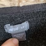 Aerie  Size Small Sweater Pullover Dark Grey Hooded Women’s Clothing Photo 1