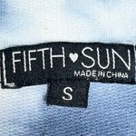 Fifth Sun I Love My Dog Blue Tie Dye Raw Hem Pullover Sweatshirt Size Small Photo 8