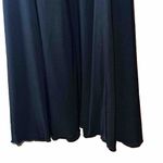 Taboo 90s Y2K  Black Mini Dress White Satin Piping & Waist Tie Medium Photo 6