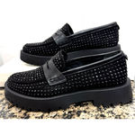 Sam & Libby  Ravena Glitter Loafers, Lug Souls, Wo’s Sz 8 Photo 2