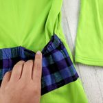 Pearl Izumi Green 1/4 zip cycling Shirt Size Medium EUC Photo 10