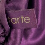 Tarte Purple Pink Flamingo Zip Sequin Purse Clutch Pouch Cosmetic Makeup Bag Photo 3