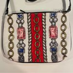 Brighton Glitter & Go LOVE Crossbody Women’s Canvas Bag Purse Strap Tassel Photo 8