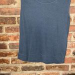 carole little  Petites Sleeveless Stretch Knit Gray Tank Top Women's Size Large Photo 2