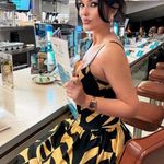 MON RENN viral bloggers favorite 100% cotton surreal midi dress NWT Black Size M Photo 1