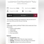 Lululemon Cool Racerback II *Nulu Photo 11