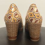 Naturalizer Vanilla Narlene Open Toe Wedge Heels NIB 8N 8 Narrow Cream Brown Photo 7