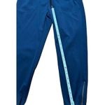Zyia  Active Ankle Zip Jogger Pants Pull On Drawstring Navy Athleisure Women's S Photo 6