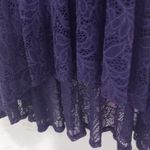 Beautiful L Cold Shoulder Butterfly Sleeve Pullover Maxi Dress in Royal Purple Size L Photo 8