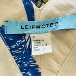 Anthropologie  Leifnotes Blue/Cream Bombay Bumble Bee Dress Size 0 Photo 8