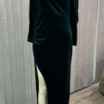AMTIOUS velvet hunter green dress ✨ Size L Photo 3