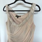 Tadashi Shoji Pastel Silver Sequin Cocktail Dress Formal Event Sparkle Goddess 6 Photo 1