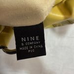 Nine & Co. Yellow Handbag Shoulder Bag Purse Faux Leather Retro Y2K Babydoll Photo 11