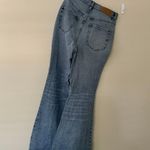 PacSun | Stretch Medium Indigo High Waisted Flare Jeans Photo 6