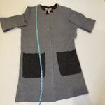 Oliver by Escio Gray Women’s Mid Length Long Sleeve Open Front Cardigan EUC Sz L Size L Photo 7